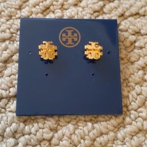 Tory Burch Gold Stud Earrings
